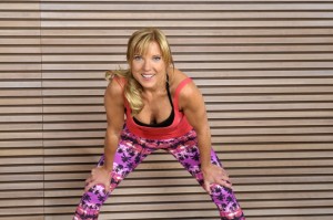 Fitness-Klamotten in frischen Farben.
